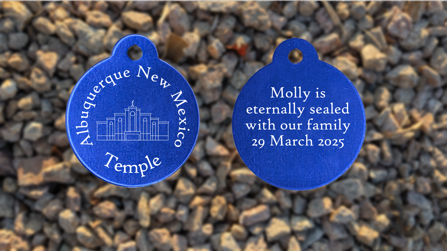 Albuquerque New Mexico Temple Medallion