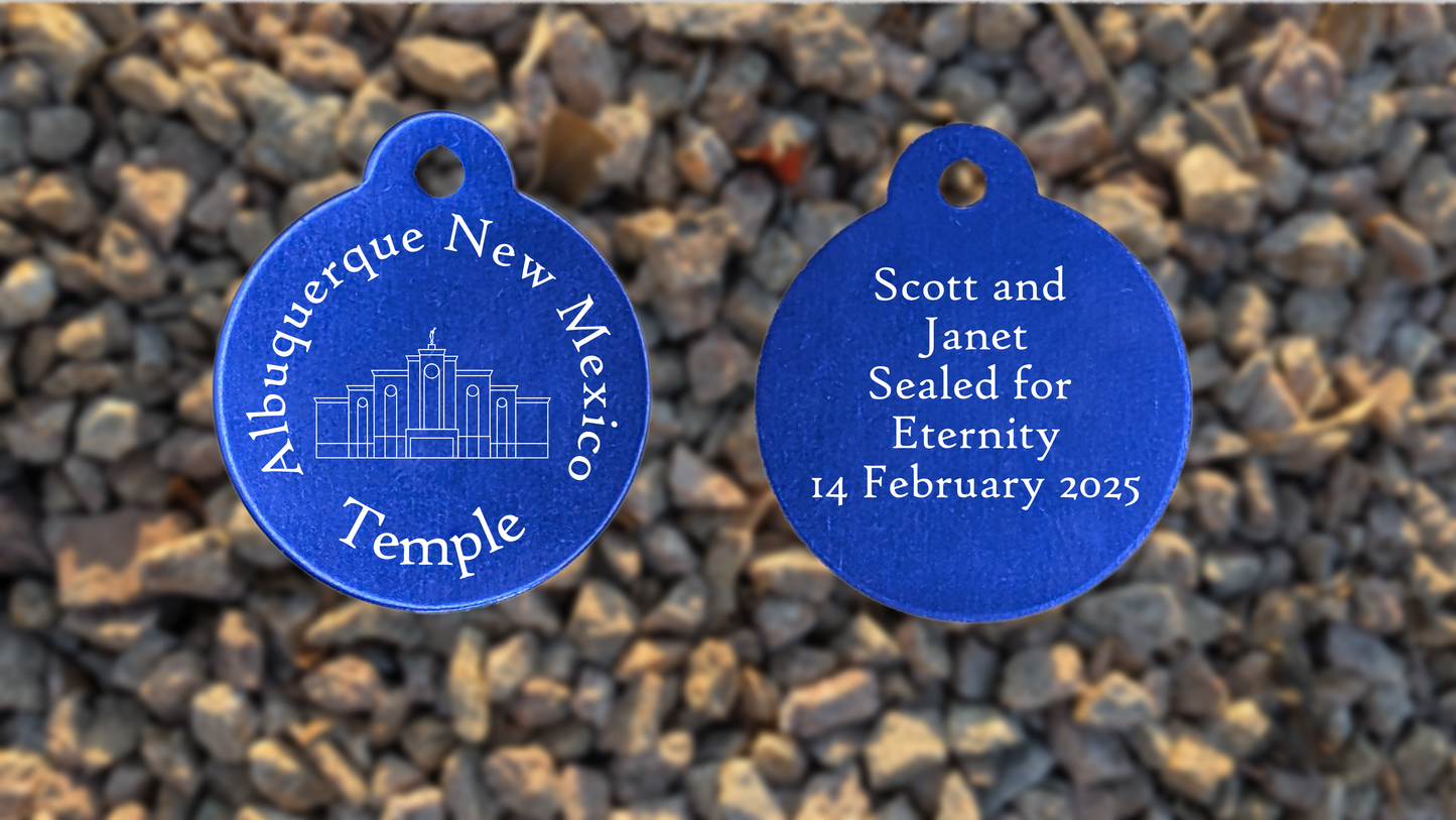 Albuquerque New Mexico Temple Medallion