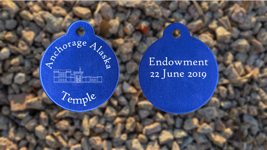 Anchorage Alaska Temple Medallion