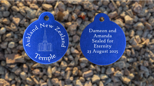 Auckland New Zealand Temple Medallion