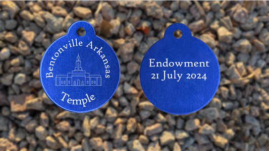 Bentonville Arkansas Temple Medallion