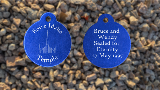 Boise Idaho Temple Medallion