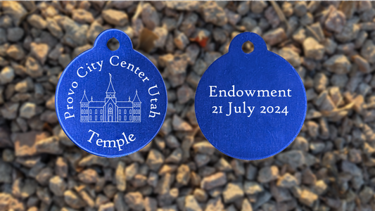 Brigham City Utah Temple Medallion