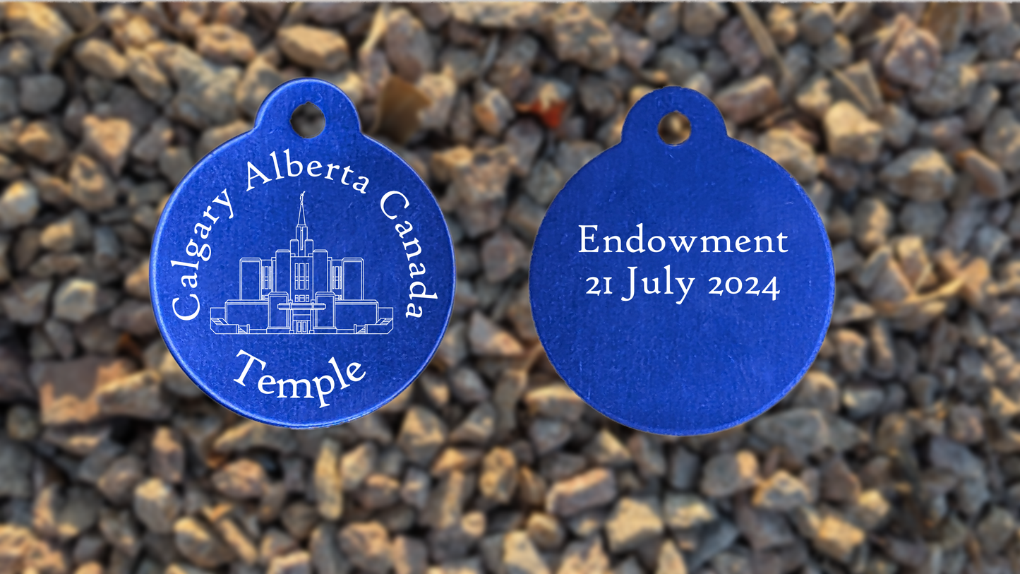 Calgary Alberta Temple Medallion