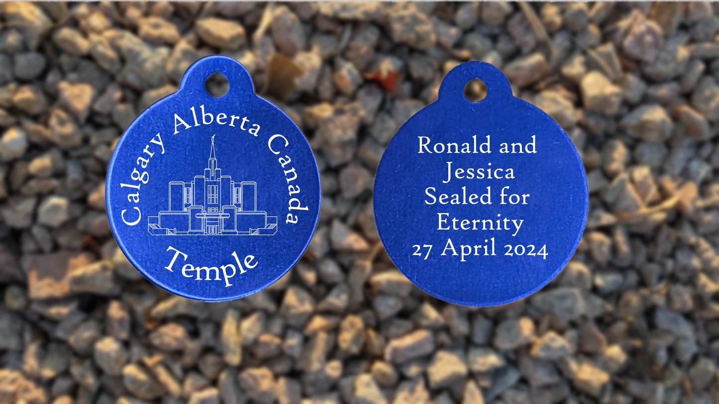 Calgary Alberta Temple Medallion