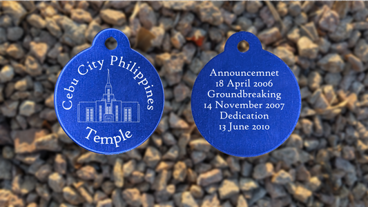 Cebu City Philippines Temple Medallion
