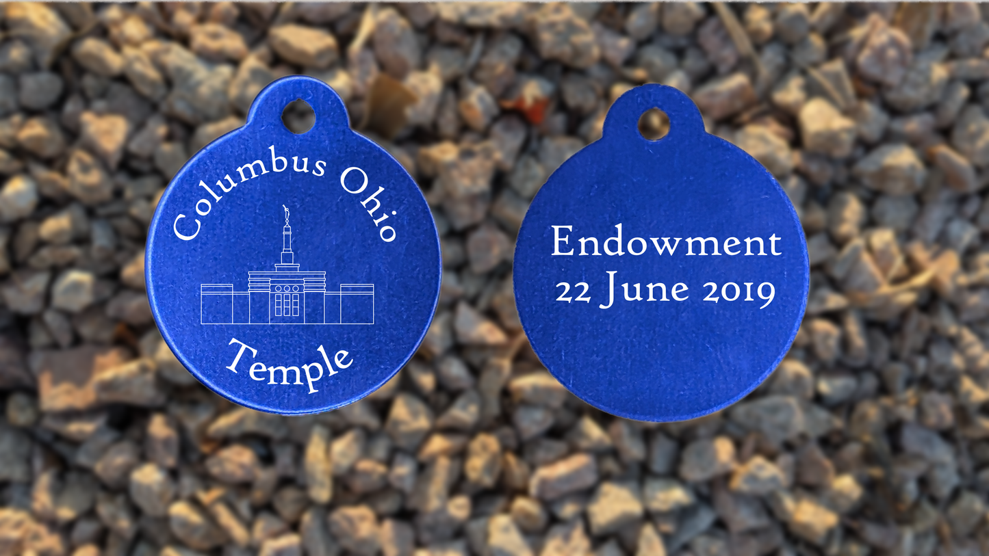 Columbus Ohio Temple Medallion