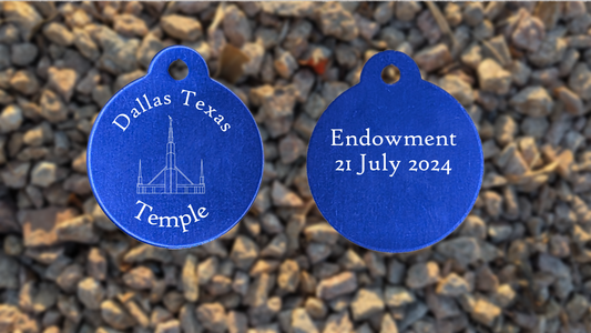 Dallas Texas Temple Medallion