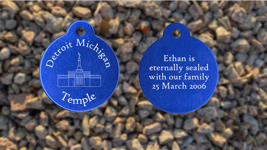 Detroit Michigan Temple Medallion