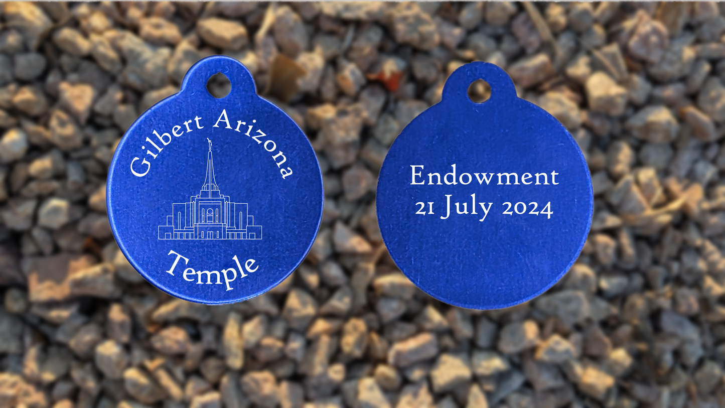 Gilbert Arizona Temple Medallion