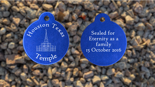 Houston Texas Temple Medallion