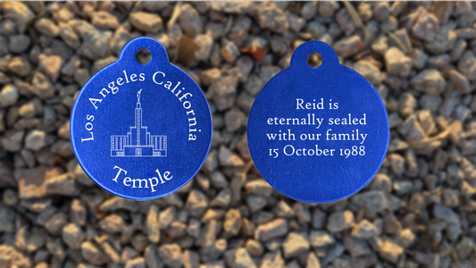 Los Angeles California Temple Medallion