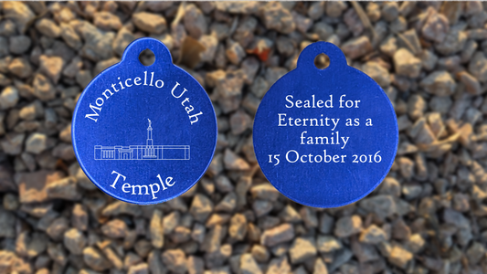 Monticello Utah Temple Medallion