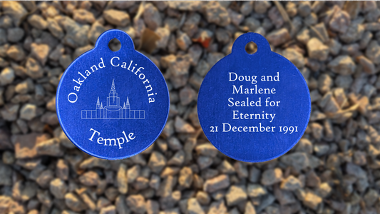 Oakland California Temple Medallion