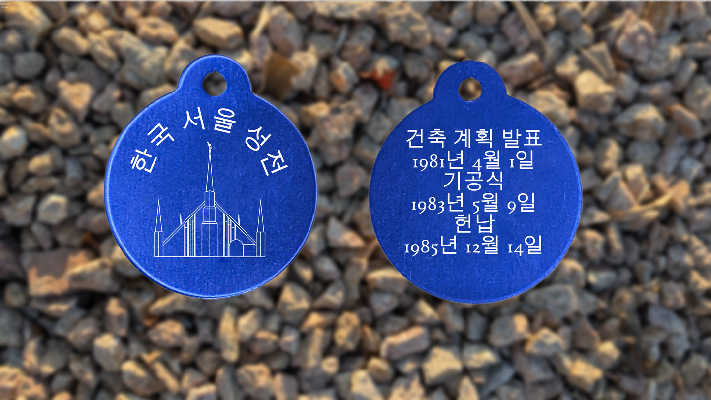 Seoul Korea Temple Medallion