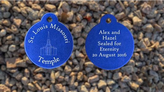 St. Louis Missouri Temple Medallion