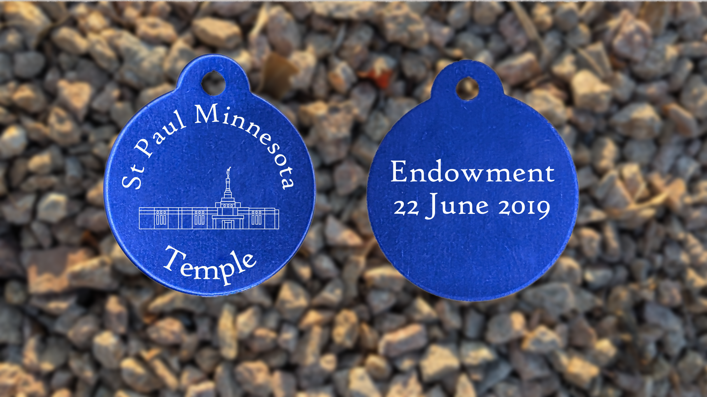 St. Paul Minnesota Temple Medallion