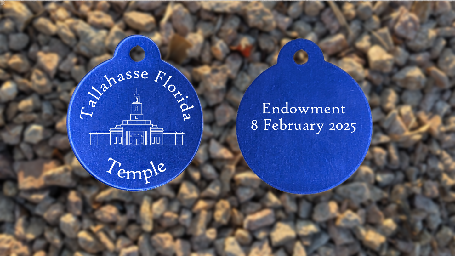 Tallahassee Florida Temple Medallion