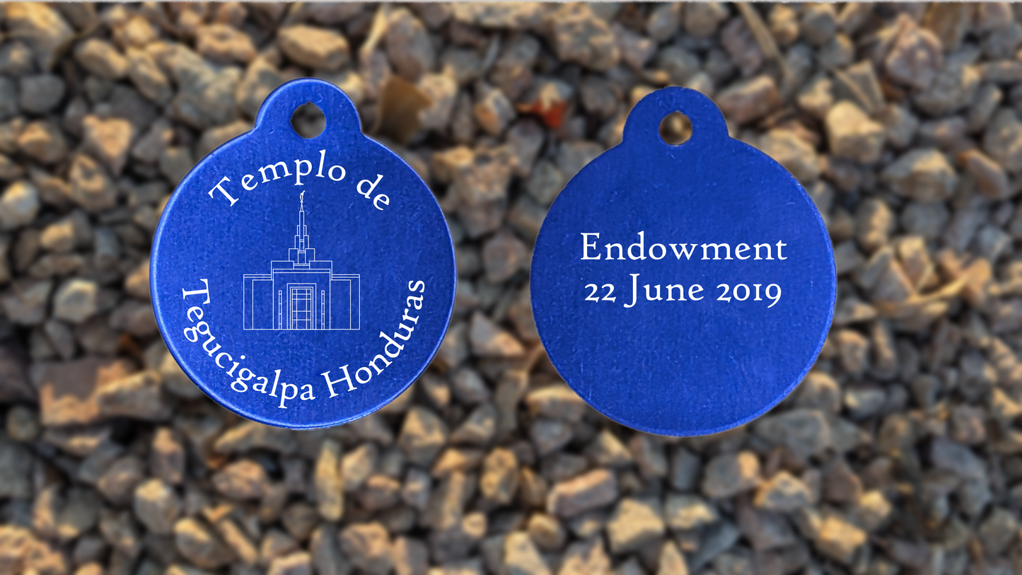 Tegucigalpa Honduras Temple Medallion