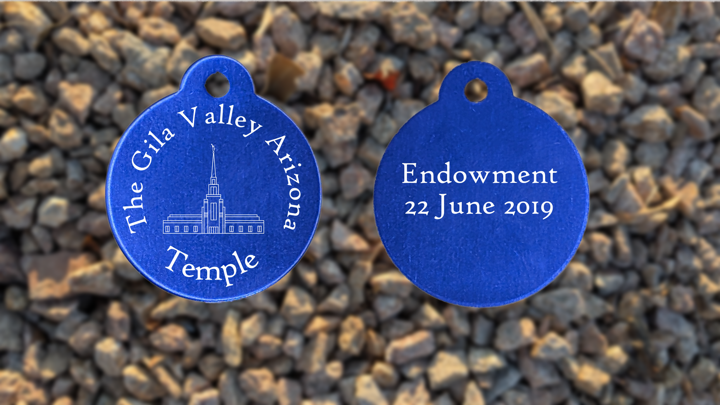 The Gila Valley Arizona Temple Medallion