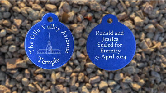 The Gila Valley Arizona Temple Medallion