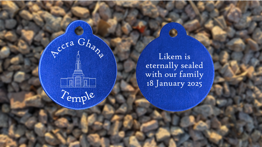 Accra Ghana Temple Medallion
