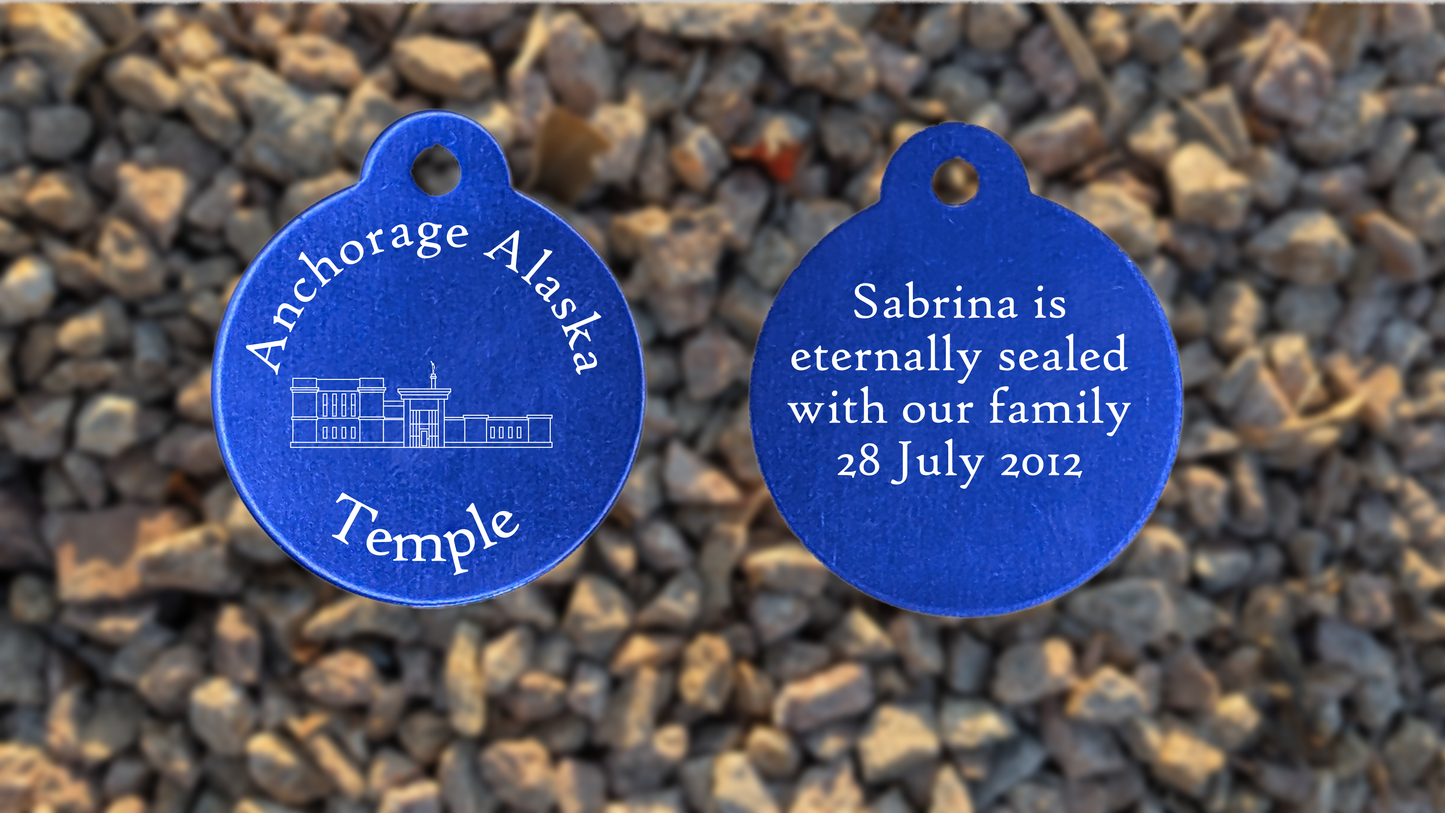 Anchorage Alaska Temple Medallion