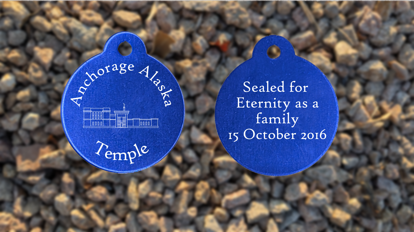 Anchorage Alaska Temple Medallion