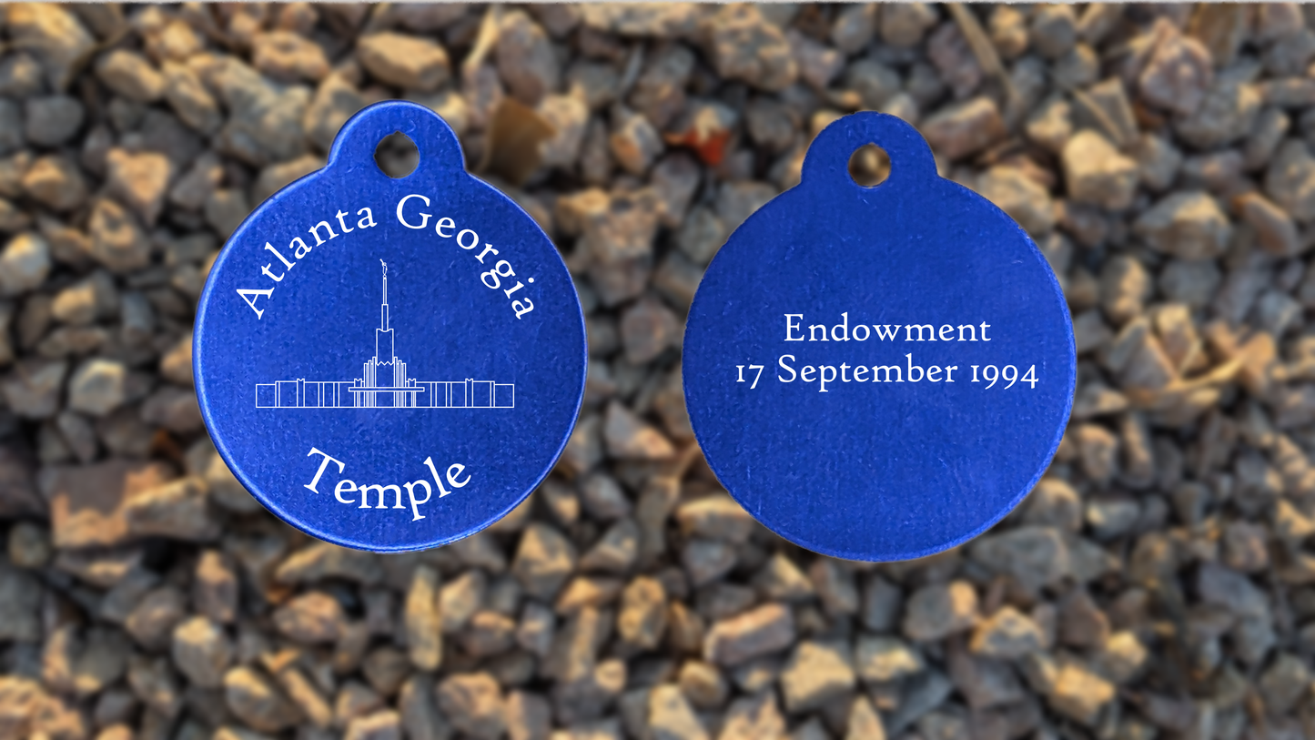 Atlanta Georgia Temple Medallion