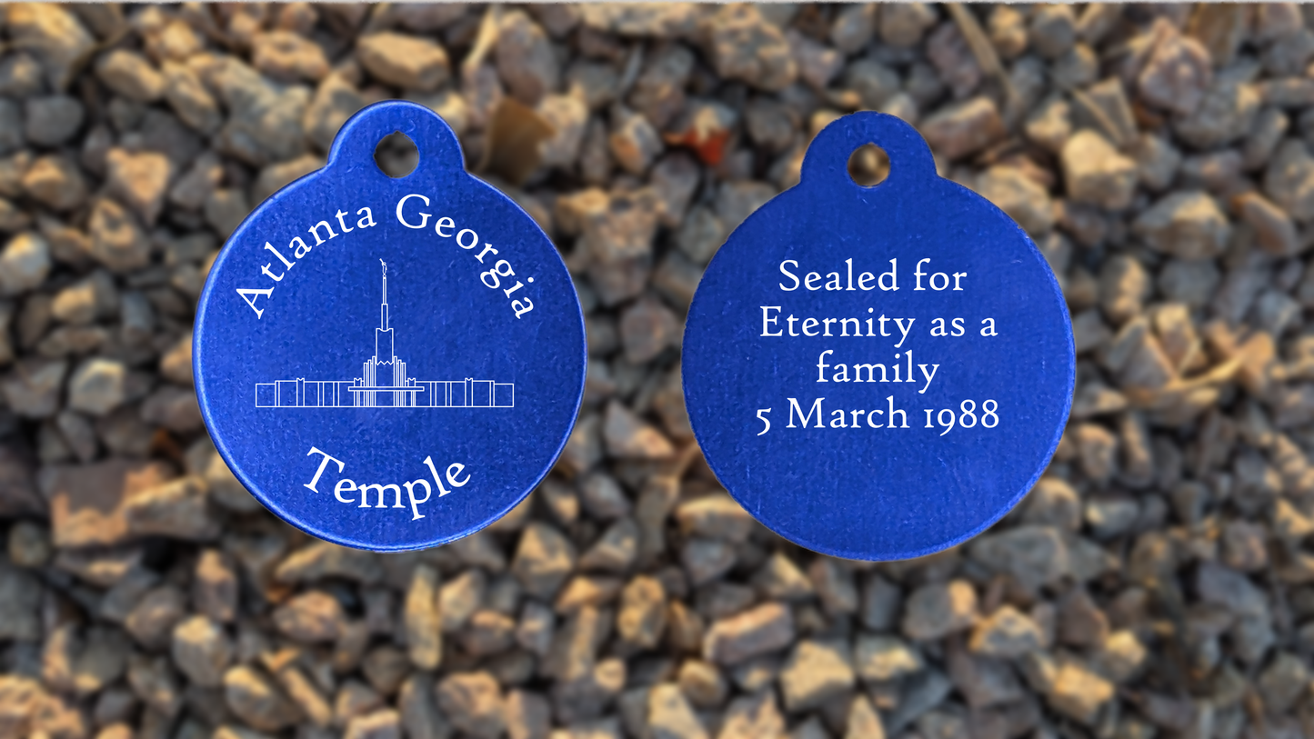 Atlanta Georgia Temple Medallion