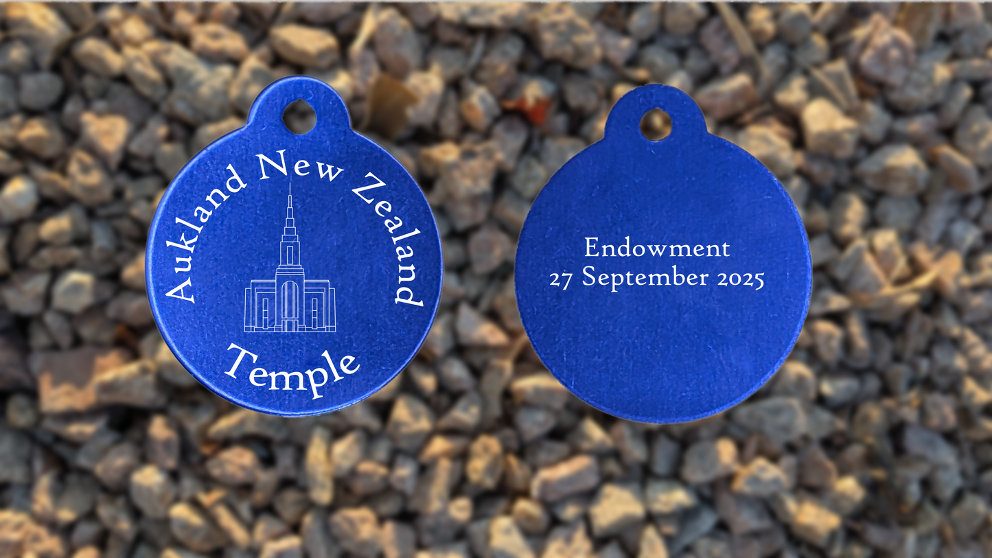 Auckland New Zealand Temple Medallion