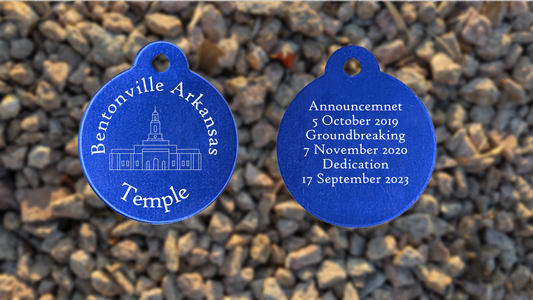 Bentonville Arkansas Temple Medallion