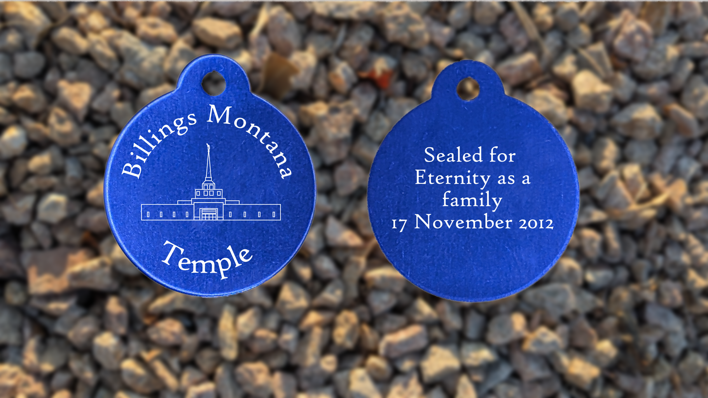 Billings Montana Temple Medallion