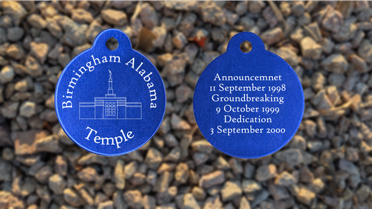 Birmingham Alabama Temple Medallion