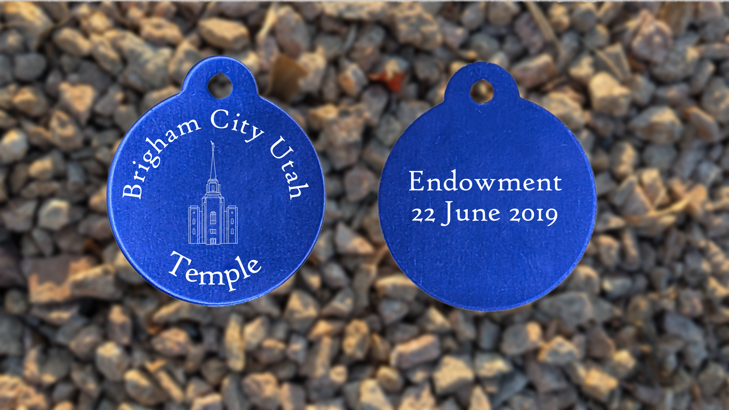 Brigham City Utah Temple Medallion