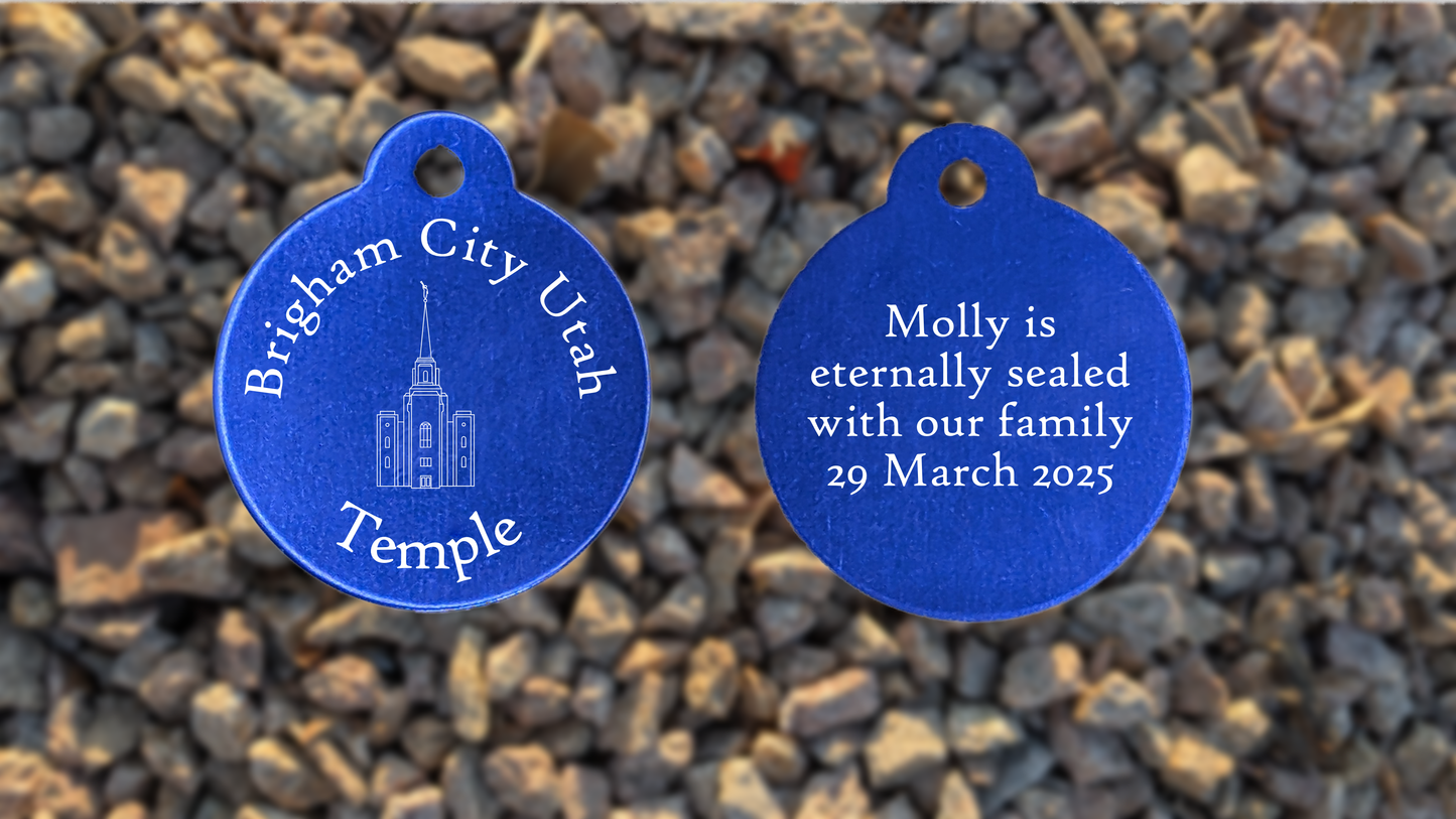 Brigham City Utah Temple Medallion