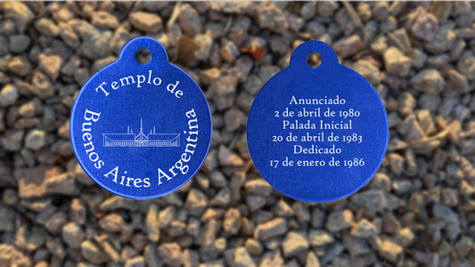 Buenos Aires Argentina Temple Medallion