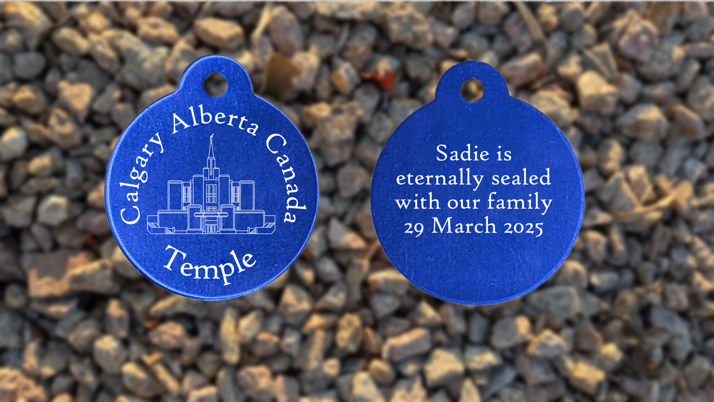 Calgary Alberta Temple Medallion