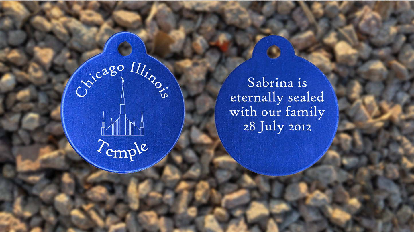 Chicago Illinois Temple Medallion