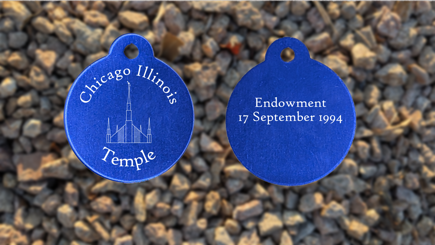 Chicago Illinois Temple Medallion