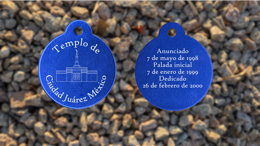 Ciudad Juárez Mexico Temple Medallion