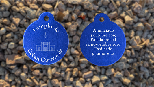 Cobán Guatemala Temple Medallion