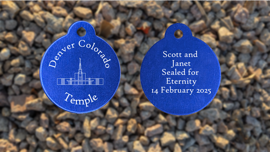 Denver Colorado Temple Medallion