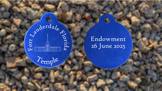 Fort Lauderdale Florida Temple Medallion