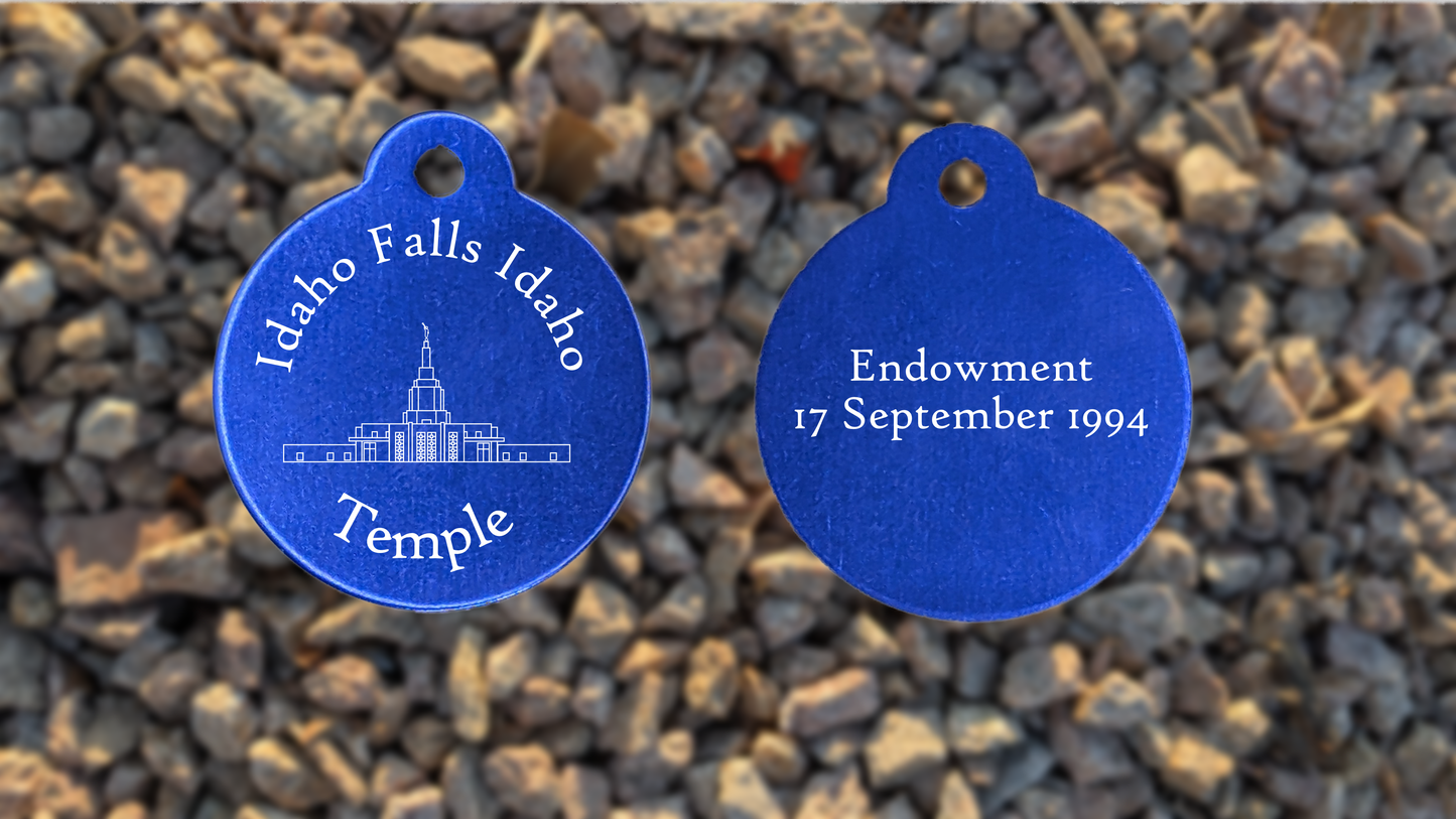 Idaho Falls Idaho Temple Medallion