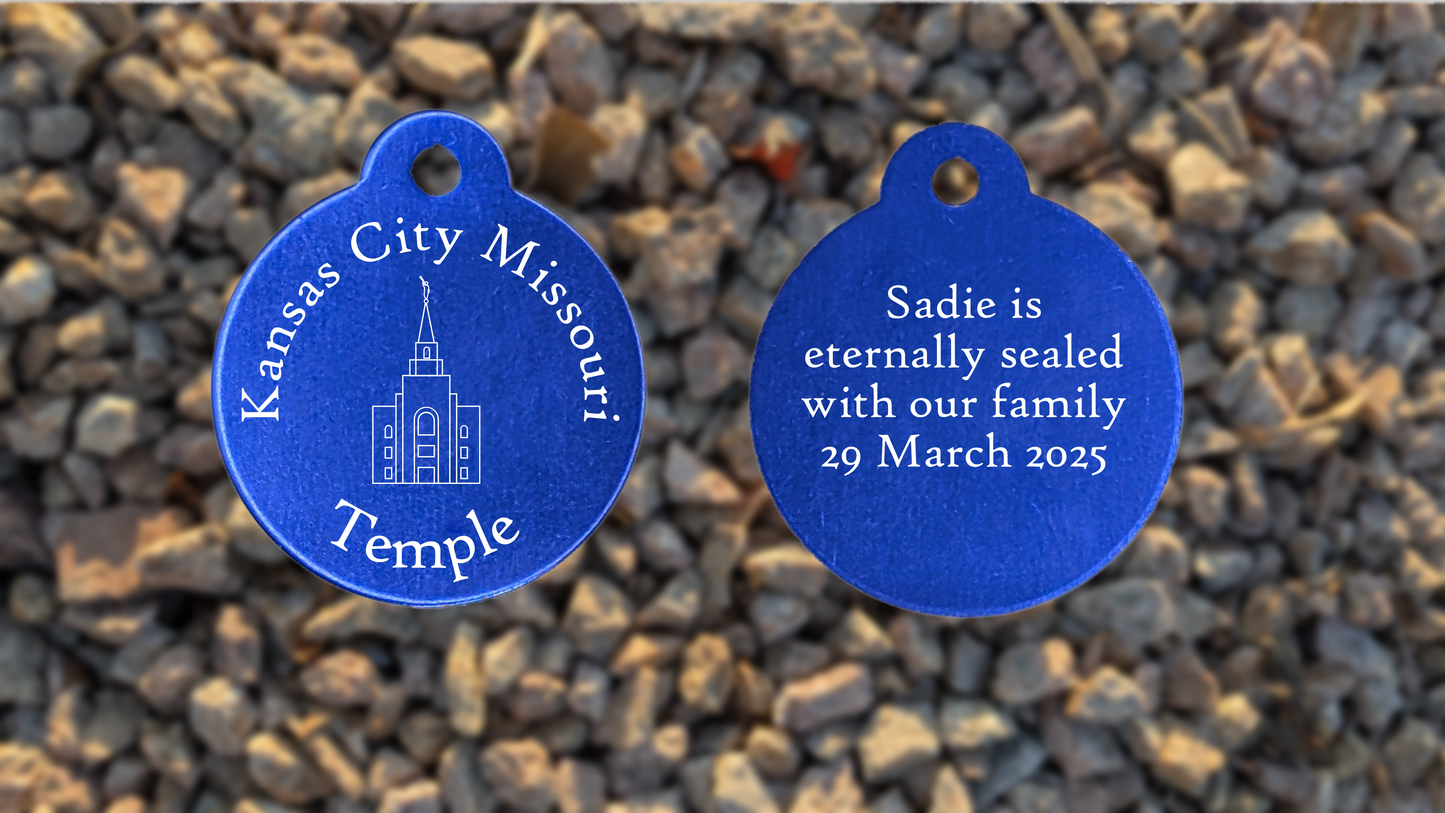 Kansas City Missouri Temple Medallion