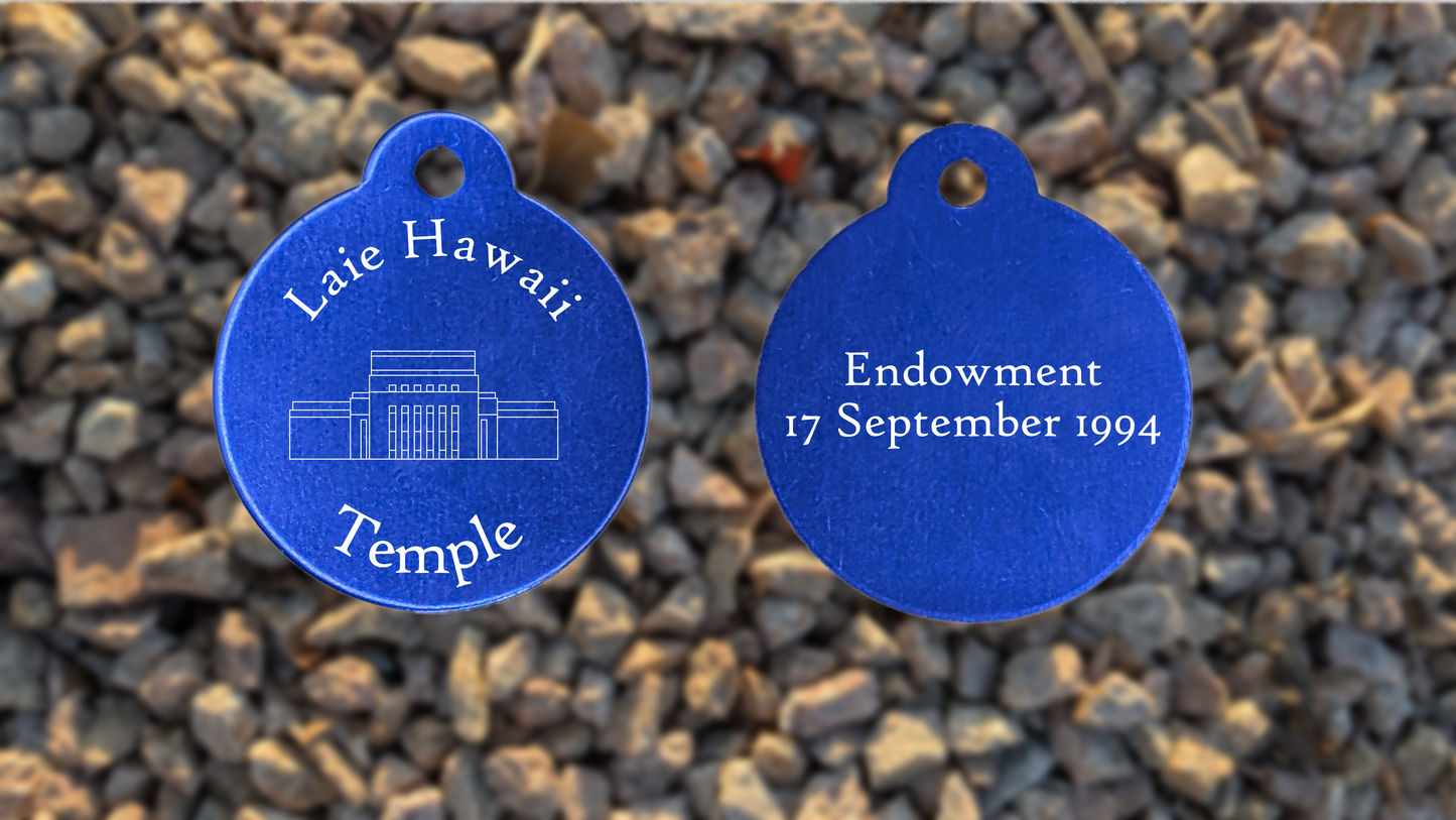 Laie Hawaii Temple Medallion