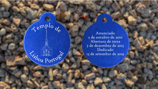 Lisbon Portugal Temple Medallion