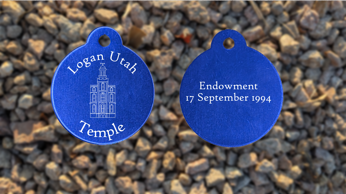 Logan Utah Temple Medallion