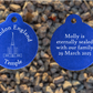 London England Temple Medallion